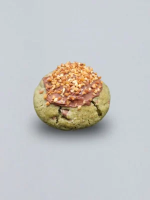 Cookie de Té Matcha y Nutella