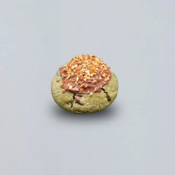 Cookie de Té Matcha y Nutella