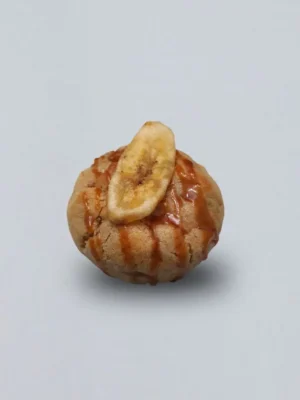 Cookie de Plátano y Caramelo Salado