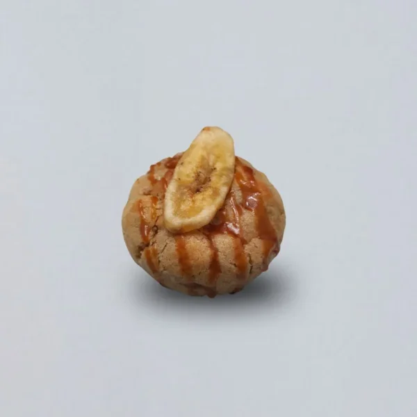 Cookie de Plátano y Caramelo Salado
