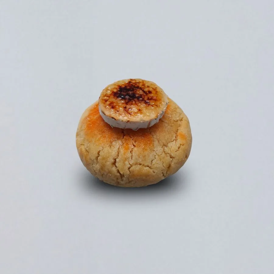Cookie de Sobrasada, Queso de Cabra y Miel
